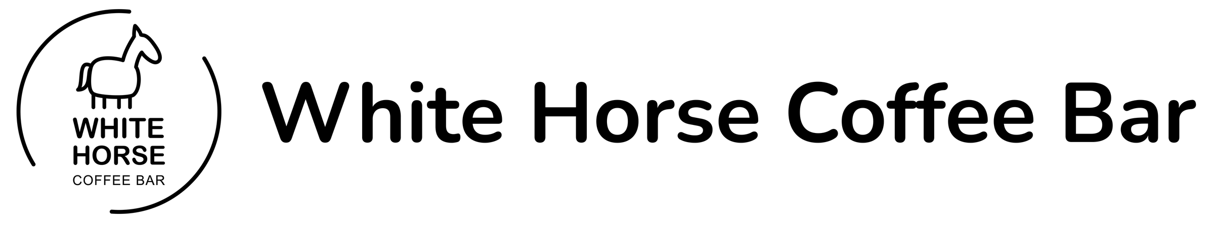 White Horse Coffee Bar Logo
